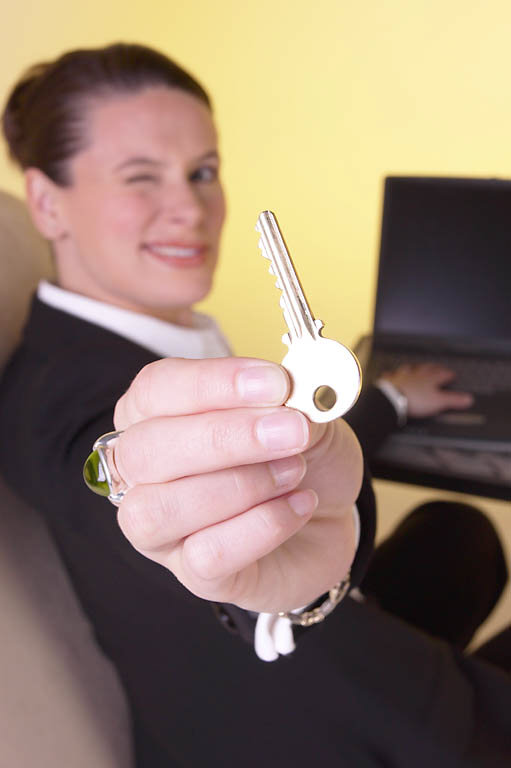 Handing you the key